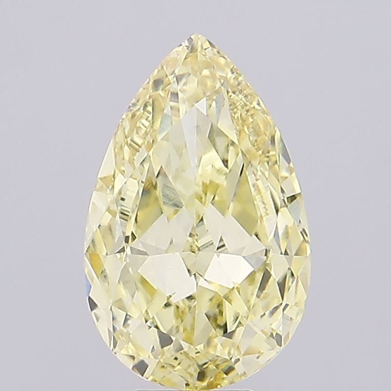 Loose Diamond - PEAR 8.33ct Fancy Intense Yellow VVS2: Loose Diamond - PEAR 8.33ct Fancy Intense Yellow VVS2 Source: This is a real non-mined Diamond that has been grown in a lab Shape: PEAR Carats: 8.33 Color: Fancy Intense Yellow Certification: IGI Vide