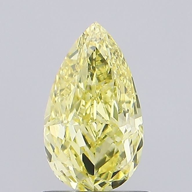Loose Diamond - PEAR 1.0ct Fancy Intense Yellow VS1: Loose Diamond - PEAR 1.0ct Fancy Intense Yellow VS1 Source: This is a real non-mined Diamond that has been grown in a lab Shape: PEAR Carats: 1.0 Color: Fancy Intense Yellow Certification: IGI Video: