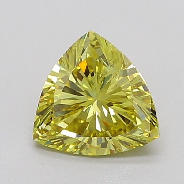 Loose Diamond - TRIANGULAR 1.5ct Fancy Intense Yellow SI1: Loose Diamond - TRIANGULAR 1.5ct Fancy Intense Yellow SI1 Source: This is a real non-mined Diamond that has been grown in a lab Shape: TRIANGULAR Carats: 1.5 Color: Fancy Intense Yellow Certification: