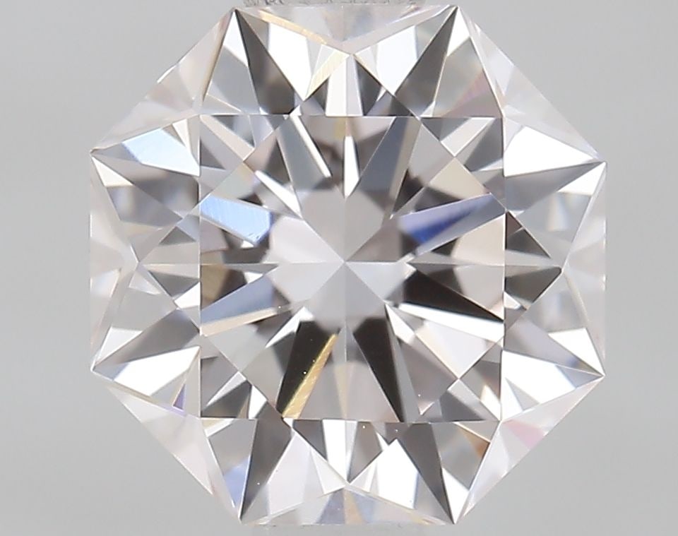 Loose Diamond - OCTAGONAL 1.07ct Fancy Light Pink VVS2: Loose Diamond - OCTAGONAL 1.07ct Fancy Light Pink VVS2 Source: This is a real non-mined Diamond that has been grown in a lab Shape: OCTAGONAL Carats: 1.07 Color: Fancy Light Pink Certification: IGI Vi