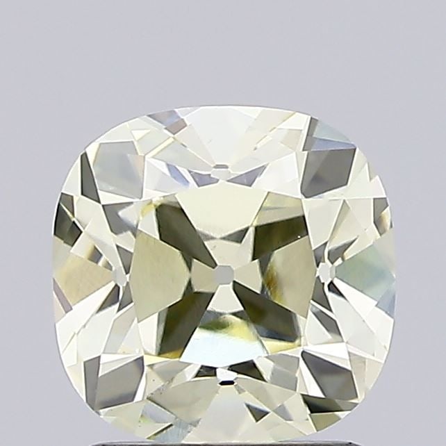 Loose Diamond - CUSHION 1.51ct Very Light Yellow VVS2: Loose Diamond - CUSHION 1.51ct Very Light Yellow VVS2 Source: This is a real non-mined Diamond that has been grown in a lab Shape: CUSHION Carats: 1.51 Color: Very Light Yellow Certification: IGI Vide