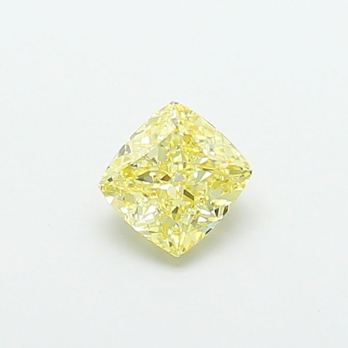 Loose Diamond - CUSHION MODIFIED 1.54ct Fancy Yellow VVS2: Loose Diamond - CUSHION MODIFIED 1.54ct Fancy Yellow VVS2 Source: This is a real non-mined Diamond that has been grown in a lab Shape: CUSHION MODIFIED Carats: 1.54 Color: Fancy Yellow Certification: 