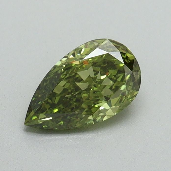 Loose Diamond - PEAR 0.54ct Fancy Vivid Green VS1: Loose Diamond - PEAR 0.54ct Fancy Vivid Green VS1 Source: This is a real non-mined Diamond that has been grown in a lab Shape: PEAR Carats: 0.54 Color: Fancy Vivid Green Certification: IGI Video: