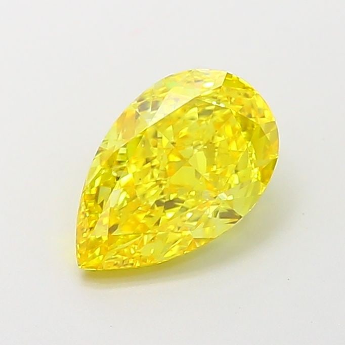 Loose Diamond - PEAR 1.6ct Fancy Vivid Yellow VS1: Loose Diamond - PEAR 1.6ct Fancy Vivid Yellow VS1 Source: This is a real non-mined Diamond that has been grown in a lab Shape: PEAR Carats: 1.6 Color: Fancy Vivid Yellow Certification: IGI Video: