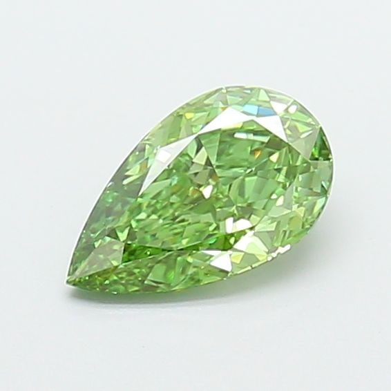 Loose Diamond - PEAR 1.05ct Fancy Vivid Green VVS2: Loose Diamond - PEAR 1.05ct Fancy Vivid Green VVS2 Source: This is a real non-mined Diamond that has been grown in a lab Shape: PEAR Carats: 1.05 Color: Fancy Vivid Green Certification: IGI Video:
