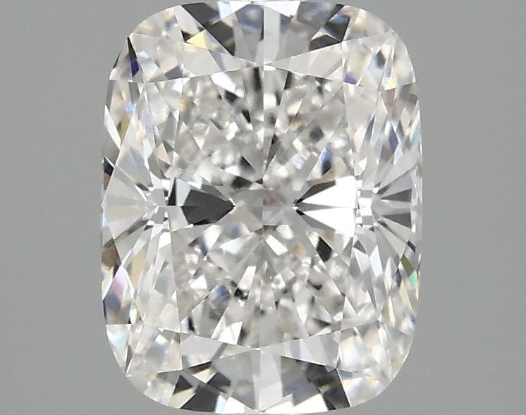 Loose Diamond - CUSHION MODIFIED 2.06ct F VVS2: Loose Diamond - CUSHION MODIFIED 2.06ct F VVS2 Source: This is a real non-mined Diamond that has been grown in a lab Shape: CUSHION MODIFIED Carats: 2.06 Color: F Clarity: VVS2 Certification: IGI Vide