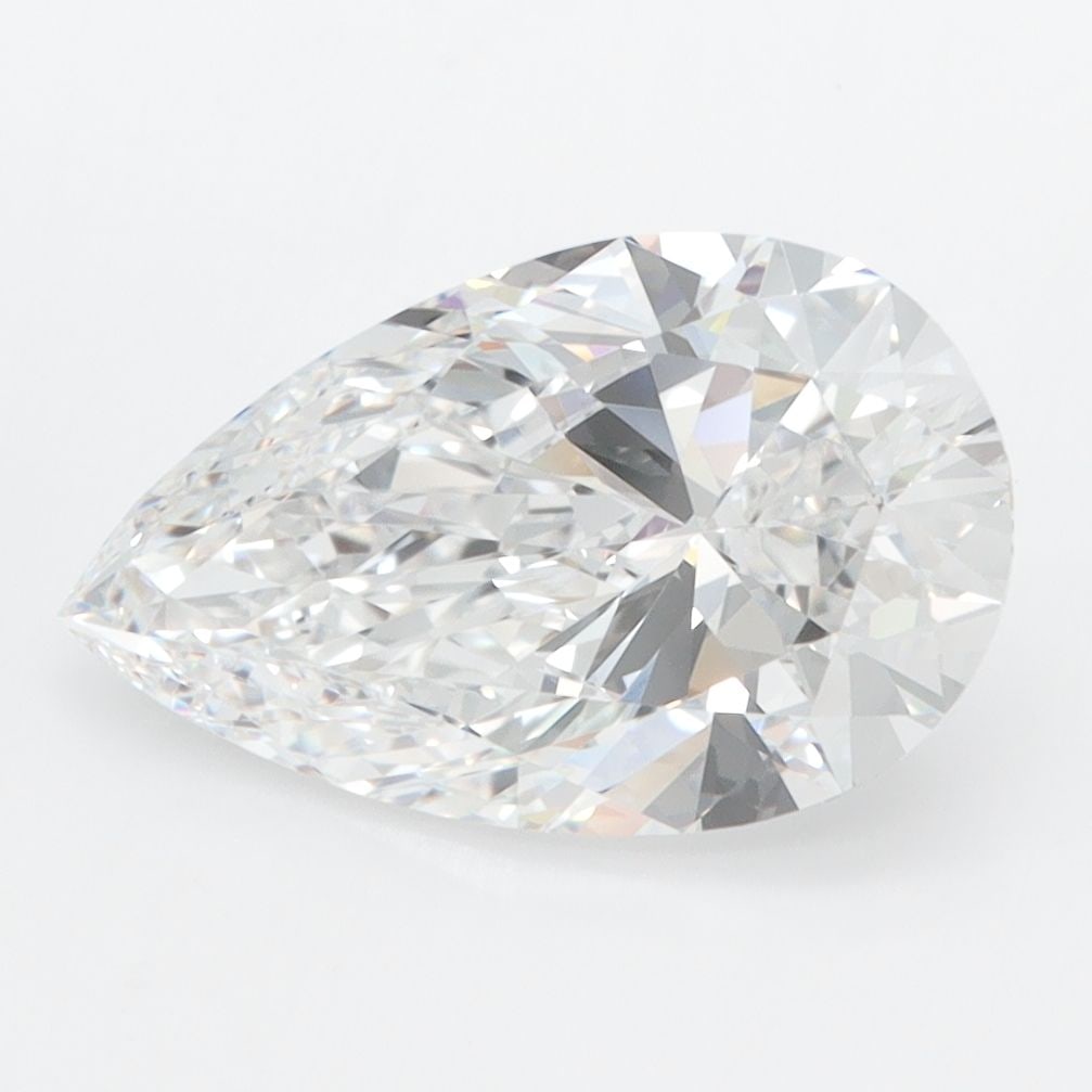 Loose Diamond - PEAR 2.59ct D FL: Loose Diamond - PEAR 2.59ct D FL Source: This is a real non-mined Diamond that has been grown in a lab Shape: PEAR Carats: 2.59 Color: D Clarity: FL Certification: IGI The Diamond Depot Guarantee: