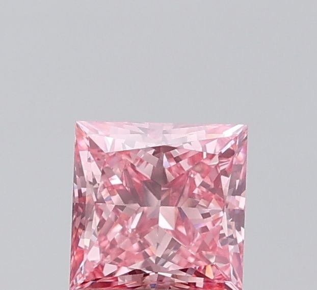 Loose Diamond - PRINCESS 1.0ct Fancy Vivid Pink VS2: Loose Diamond - PRINCESS 1.0ct Fancy Vivid Pink VS2 Source: This is a real non-mined Diamond that has been grown in a lab Shape: PRINCESS Carats: 1.0 Color: Fancy Vivid Pink Certification: IGI Video:
