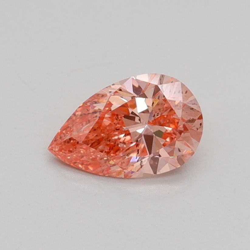 Loose Diamond - PEAR 0.52ct Fancy Intense Pink SI2
