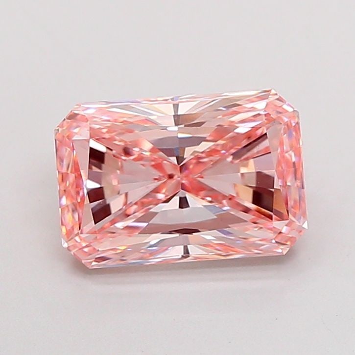 Loose Diamond - RADIANT 3.07ct Fancy Intense Pink VS1