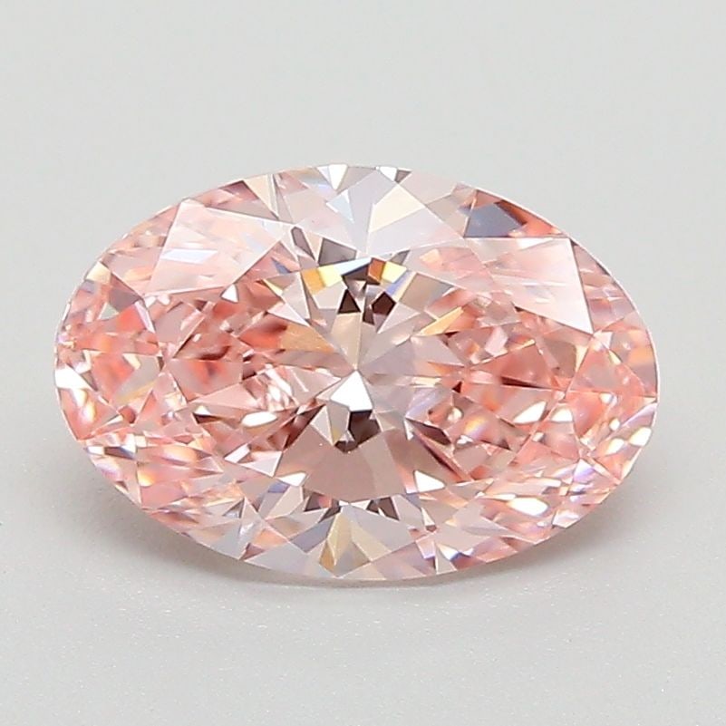 Loose Diamond - OVAL 1.58ct Fancy Intense Pink VVS2