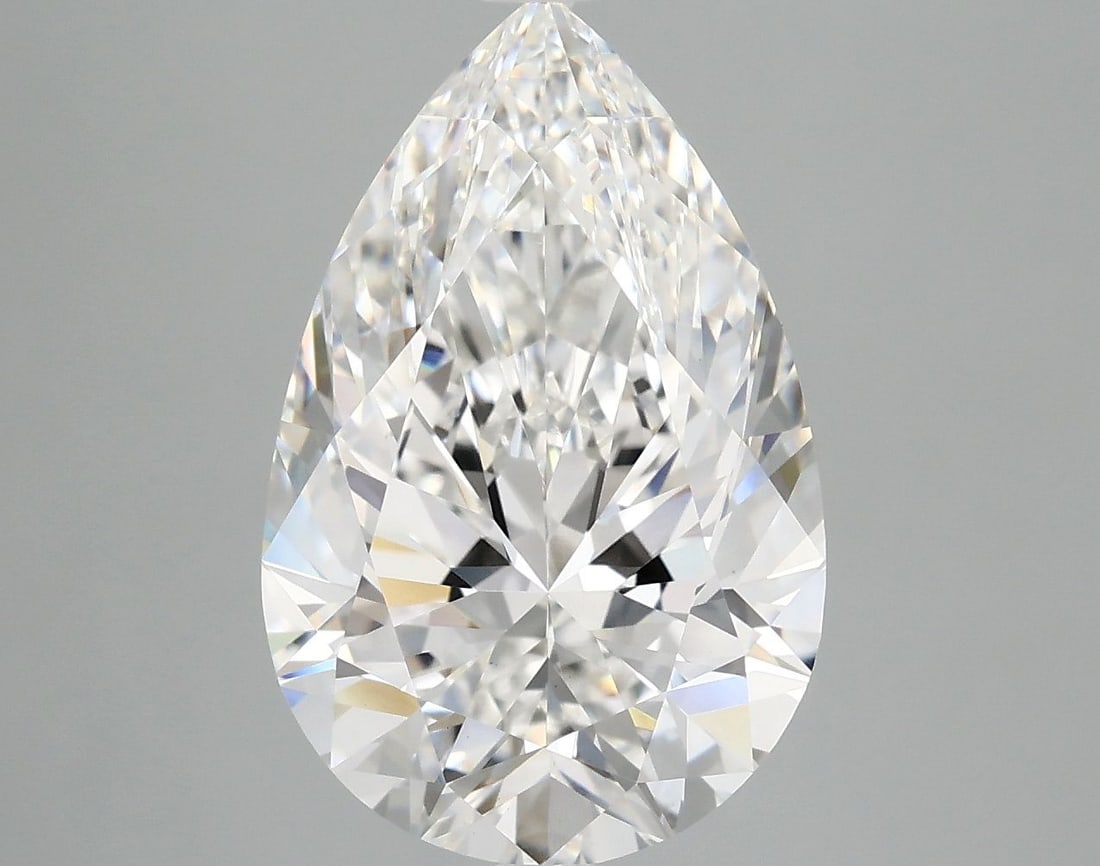 Loose Diamond - PEAR 5.1ct E VVS2