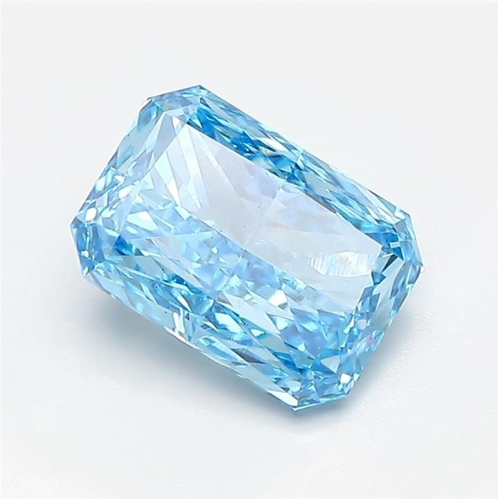 Loose Diamond - RADIANT 2.12ct Fancy Vivid Blue VS1