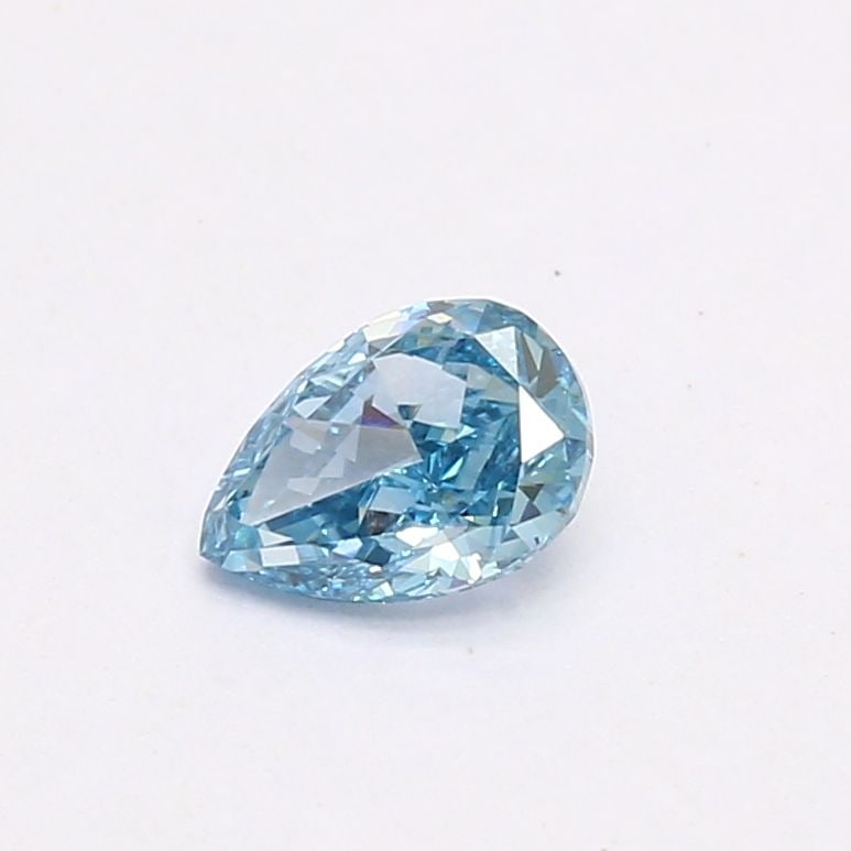 Loose Diamond - PEAR 0.58ct Fancy Vivid Blue VS1: Loose Diamond - PEAR 0.58ct Fancy Vivid Blue VS1 Source: This is a real non-mined Diamond that has been grown in a lab Shape: PEAR Carats: 0.58 Color: Fancy Vivid Blue Certification: NONE Video: