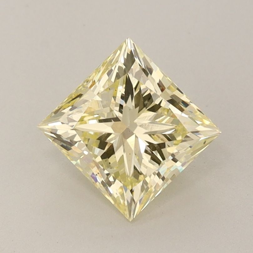 Loose Diamond - PRINCESS 1.36ct Fancy Intense Yellow VS2: Loose Diamond - PRINCESS 1.36ct Fancy Intense Yellow VS2 Source: This is a real non-mined Diamond that has been grown in a lab Shape: PRINCESS Carats: 1.36 Color: Fancy Intense Yellow Certification: I