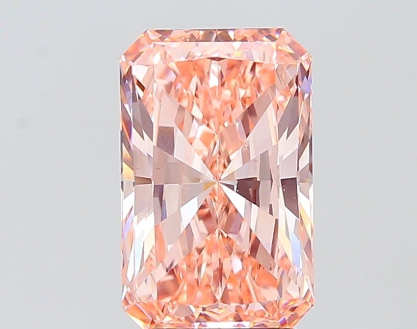 Loose Diamond - RADIANT 3.5ct Fancy Vivid Pink VS2: Loose Diamond - RADIANT 3.5ct Fancy Vivid Pink VS2 Source: This is a real non-mined Diamond that has been grown in a lab Shape: RADIANT Carats: 3.5 Color: Fancy Vivid Pink Certification: IGI The Diamo