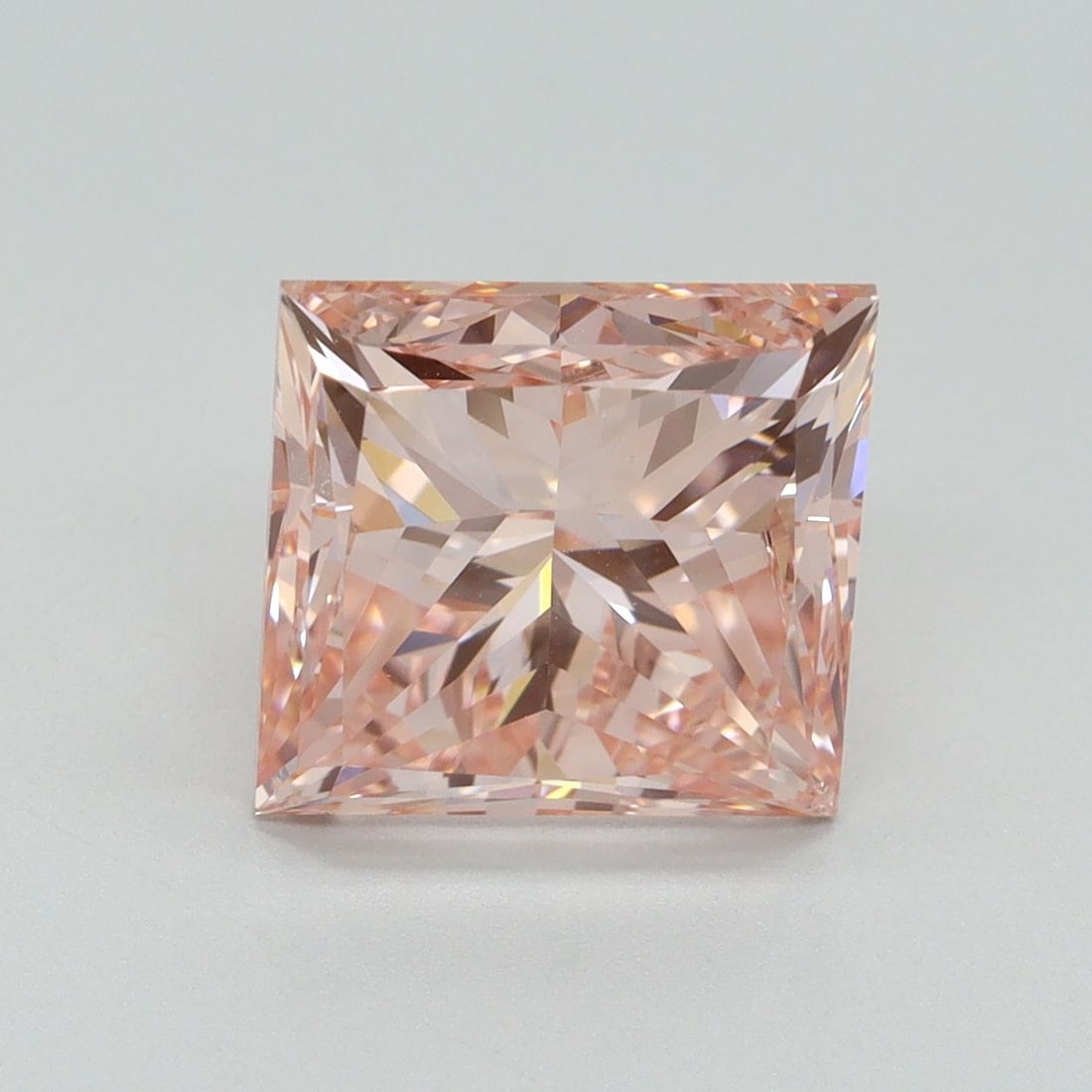 Loose Diamond - PRINCESS 5.01ct Fancy Intense Pink VS2: Loose Diamond - PRINCESS 5.01ct Fancy Intense Pink VS2 Source: This is a real non-mined Diamond that has been grown in a lab Shape: PRINCESS Carats: 5.01 Color: Fancy Intense Pink Certification: IGI V
