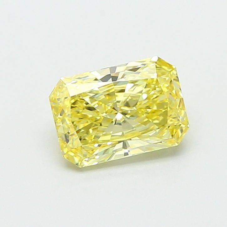 Loose Diamond - RADIANT 1.04ct Fancy Intense Yellow VVS2