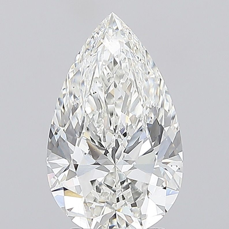 Loose Diamond - PEAR 3.8ct E SI1