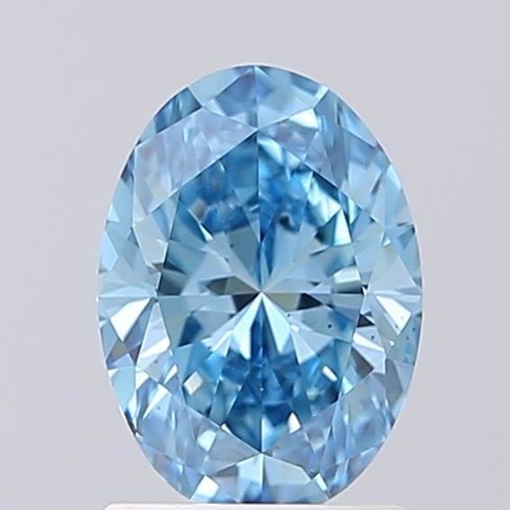Loose Diamond - OVAL 1.5ct Fancy Vivid Blue VS2