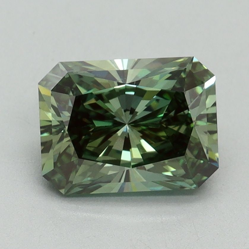 Loose Diamond - RADIANT 1.66ct Fancy Vivid Green VS1 (1 of 1)