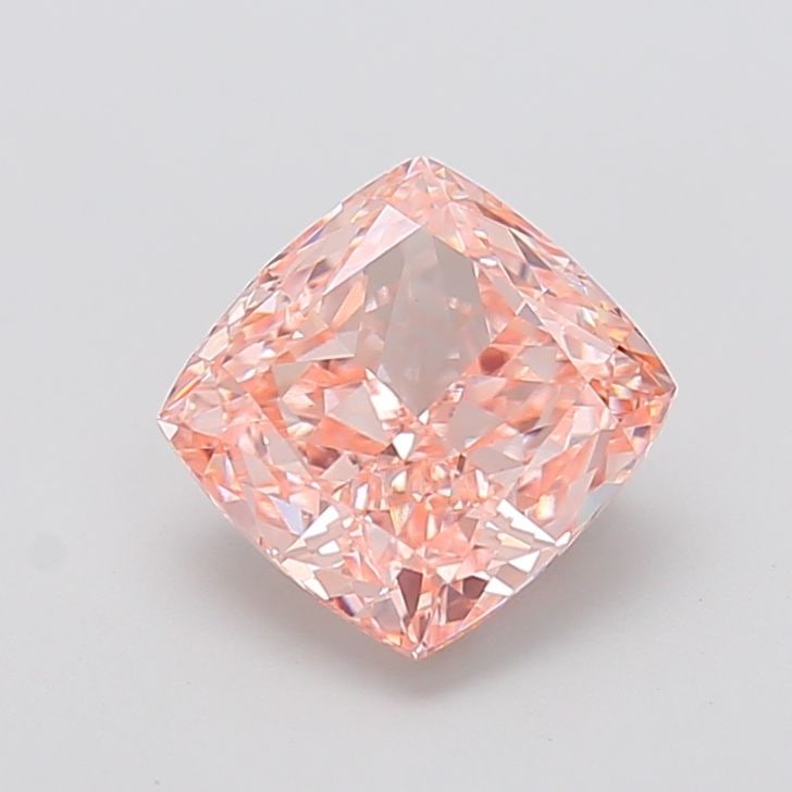 Loose Diamond - CUSHION MODIFIED 3.01ct Fancy Intense Pink VVS2: Loose Diamond - CUSHION MODIFIED 3.01ct Fancy Intense Pink VVS2 Source: This is a real non-mined Diamond that has been grown in a lab Shape: CUSHION MODIFIED Carats: 3.01 Color: Fancy Intense Pink Cer