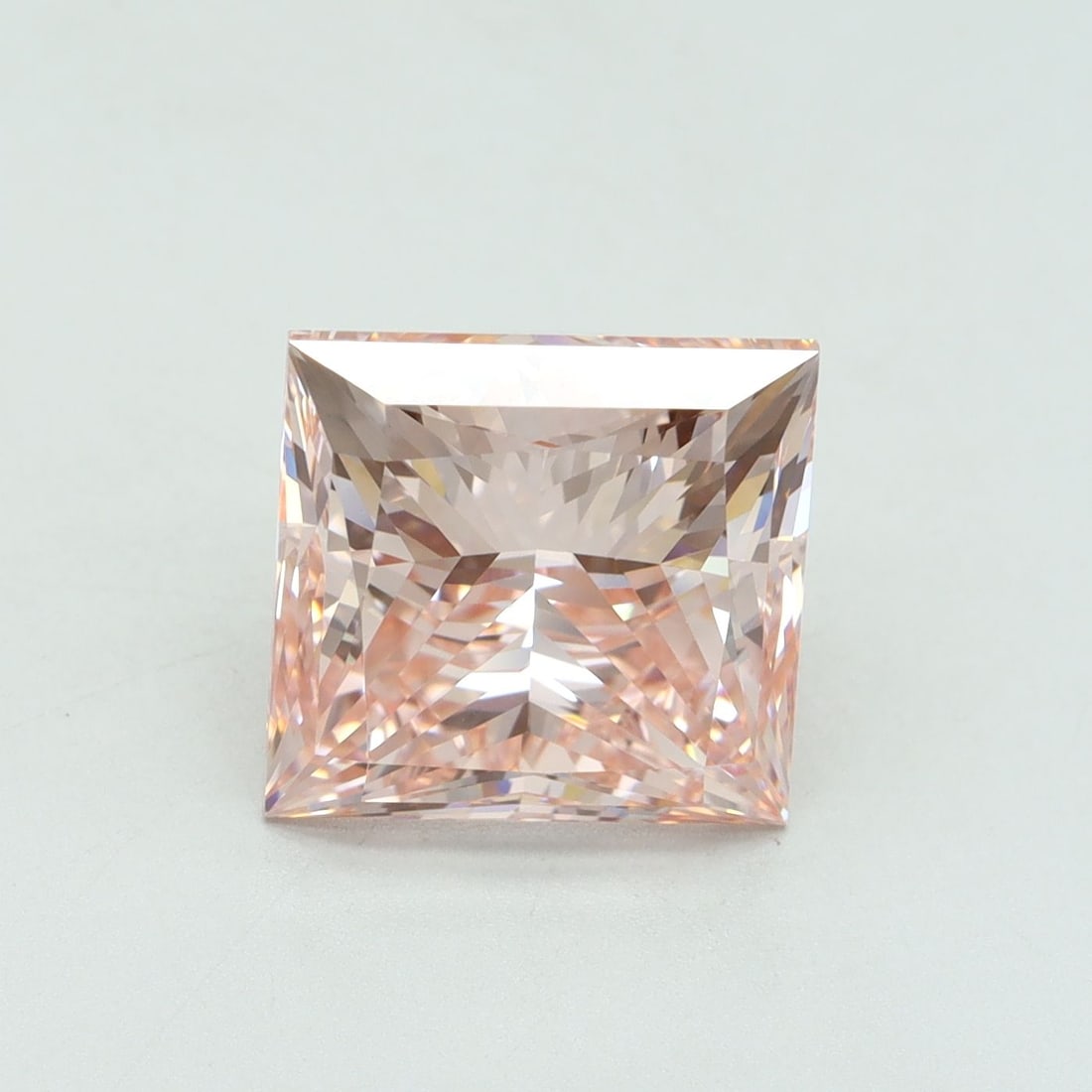 Loose Diamond - PRINCESS 5.02ct Fancy Intense Pink VS1: Loose Diamond - PRINCESS 5.02ct Fancy Intense Pink VS1 Source: This is a real non-mined Diamond that has been grown in a lab Shape: PRINCESS Carats: 5.02 Color: Fancy Intense Pink Certification: IGI V