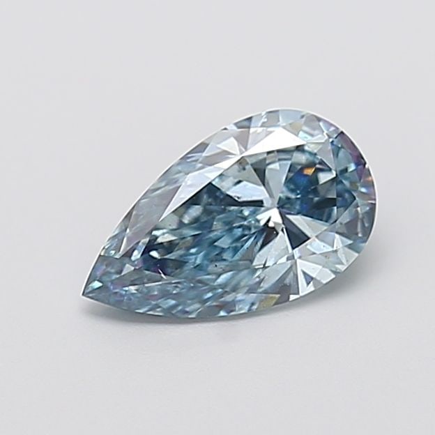 Loose Diamond - PEAR 1.06ct Fancy Vivid Blue VS2: Loose Diamond - PEAR 1.06ct Fancy Vivid Blue VS2 Source: This is a real non-mined Diamond that has been grown in a lab Shape: PEAR Carats: 1.06 Color: Fancy Vivid Blue Certification: IGI Video: