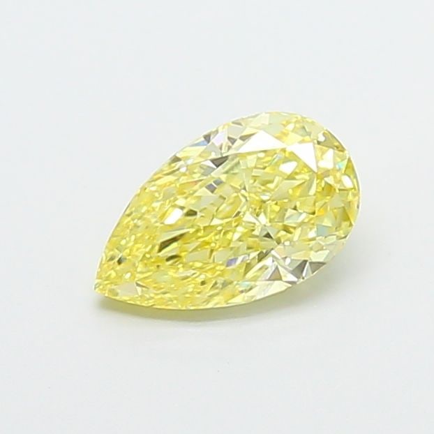 Loose Diamond - PEAR 1.03ct Fancy Intense Yellow VVS2: Loose Diamond - PEAR 1.03ct Fancy Intense Yellow VVS2 Source: This is a real non-mined Diamond that has been grown in a lab Shape: PEAR Carats: 1.03 Color: Fancy Intense Yellow Certification: IGI