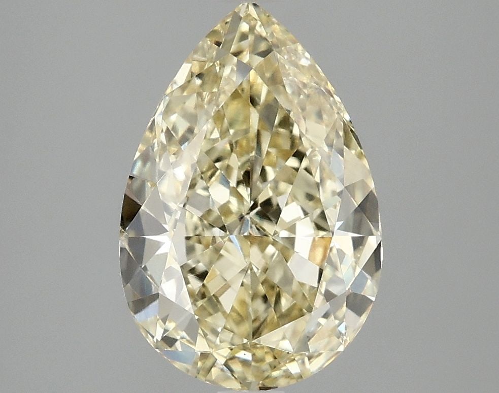 Loose Diamond - PEAR 3.07ct Fancy Intense Yellow VS2: Loose Diamond - PEAR 3.07ct Fancy Intense Yellow VS2 Source: This is a real non-mined Diamond that has been grown in a lab Shape: PEAR Carats: 3.07 Color: Fancy Intense Yellow Certification: IGI