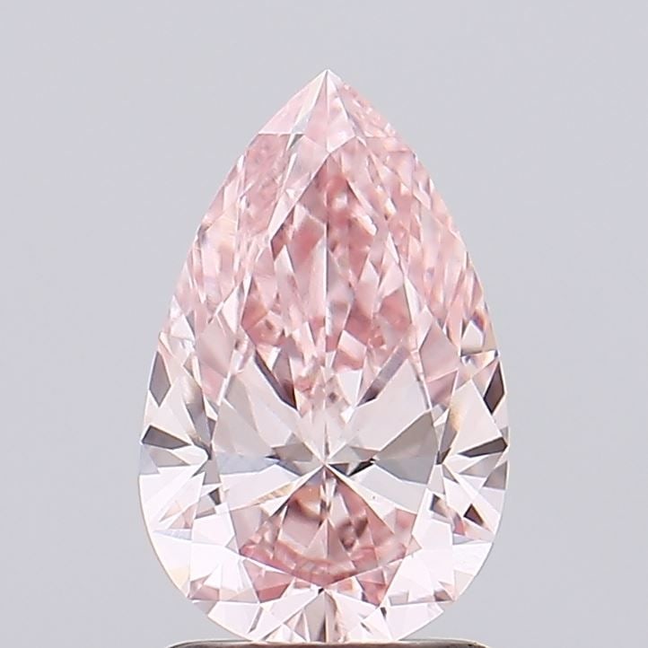 Loose Diamond - PEAR 1.07ct Fancy Intense Pink VS1