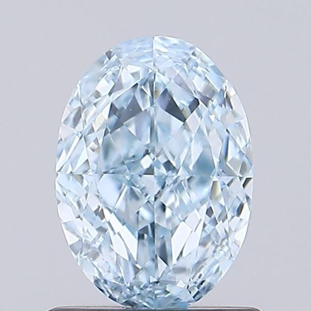 Loose Diamond - OVAL 1.02ct Fancy Vivid Blue VVS2