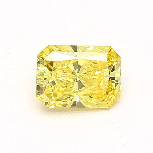 Loose Diamond - RADIANT 0.52ct Fancy Vivid Yellow VS1: Loose Diamond - RADIANT 0.52ct Fancy Vivid Yellow VS1 Source: This is a real non-mined Diamond that has been grown in a lab Shape: RADIANT Carats: 0.52 Color: Fancy Vivid Yellow Certification: NONE Vi