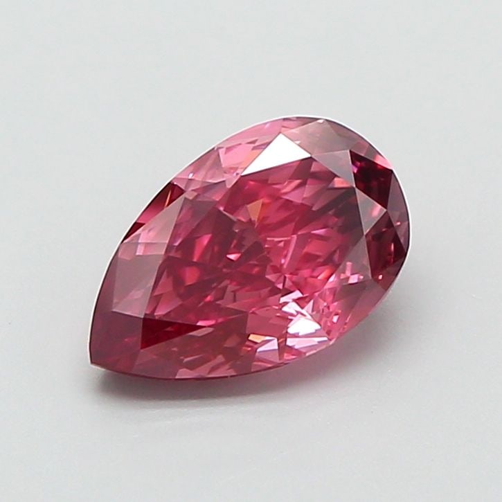 Loose Diamond - PEAR 1.32ct Fancy Vivid Pink VS2: Loose Diamond - PEAR 1.32ct Fancy Vivid Pink VS2 Source: This is a real non-mined Diamond that has been grown in a lab Shape: PEAR Carats: 1.32 Color: Fancy Vivid Pink Certification: IGI Video:
