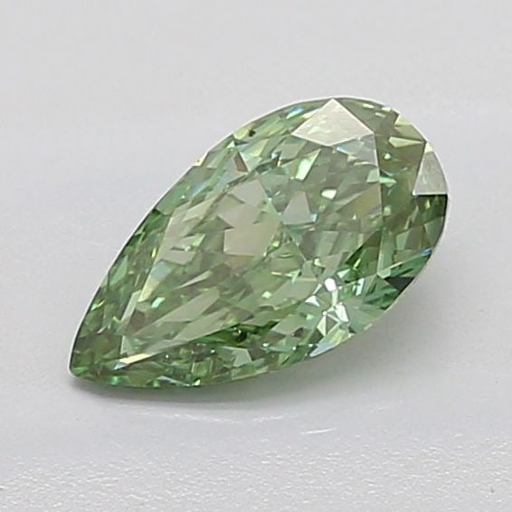 Loose Diamond - PEAR 1.0ct Fancy Vivid Green VS2: Loose Diamond - PEAR 1.0ct Fancy Vivid Green VS2 Source: This is a real non-mined Diamond that has been grown in a lab Shape: PEAR Carats: 1.0 Color: Fancy Vivid Green Certification: IGI Video: Video