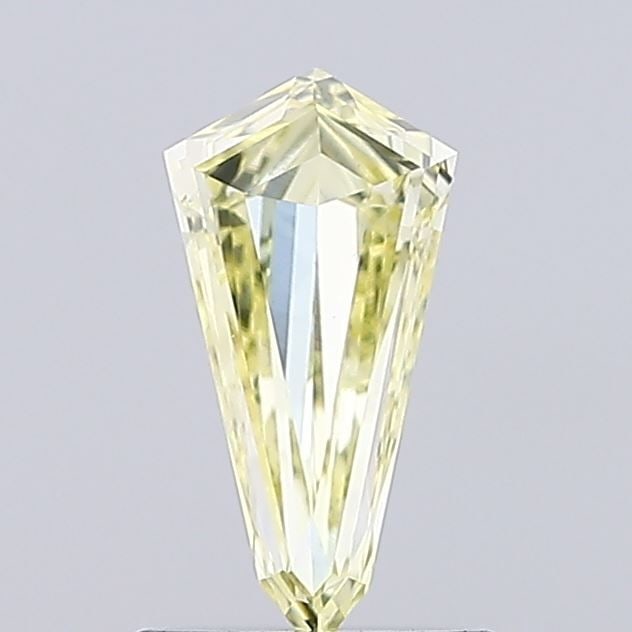 Loose Diamond - KITE 0.52ct Fancy Vivid Yellow VVS2: Loose Diamond - KITE 0.52ct Fancy Vivid Yellow VVS2 Source: This is a real non-mined Diamond that has been grown in a lab Shape: KITE Carats: 0.52 Color: Fancy Vivid Yellow Certification: NONE Video: