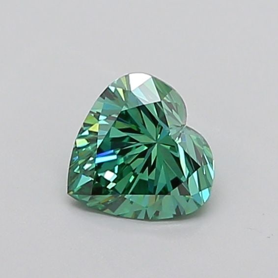 Loose Diamond - HEART 1.02ct Fancy Vivid Green VVS1: Loose Diamond - HEART 1.02ct Fancy Vivid Green VVS1 Source: This is a real non-mined Diamond that has been grown in a lab Shape: HEART Carats: 1.02 Color: Fancy Vivid Green Certification: IGI Video: