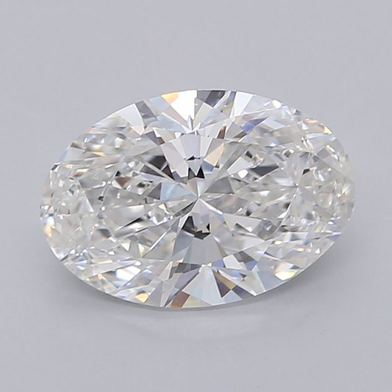 Loose Diamond - OVAL 2.5ct E VVS2: Loose Diamond - OVAL 2.5ct E VVS2 Source: This is a real non-mined Diamond that has been grown in a lab Shape: OVAL Carats: 2.5 Color: E Clarity: VVS2 Certification: IGI Video: