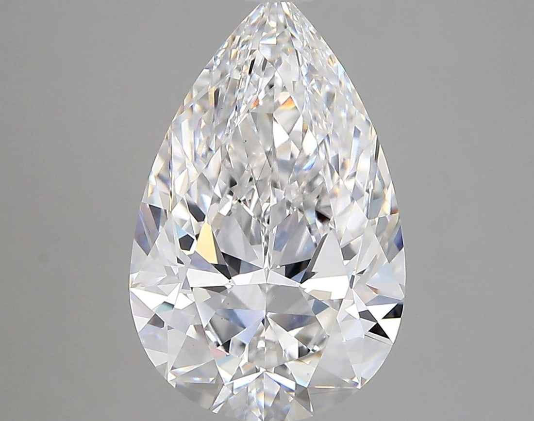 Loose Diamond - PEAR 4.08ct D VS1