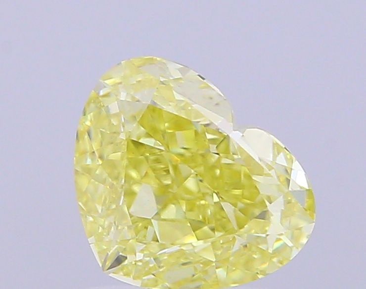 Loose Diamond - HEART 2.14ct Fancy Intense Yellow VVS2: Loose Diamond - HEART 2.14ct Fancy Intense Yellow VVS2 Source: This is a real non-mined Diamond that has been grown in a lab Shape: HEART Carats: 2.14 Color: Fancy Intense Yellow Certification: IGI Vi
