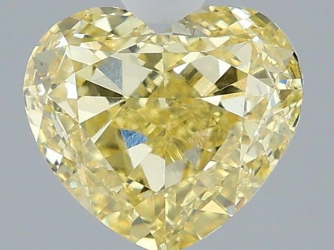 Loose Diamond - HEART 2.53ct Fancy Intense Yellow VS1