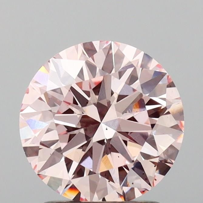 Loose Diamond - ROUND 1.7ct Fancy Intense Pink VS2