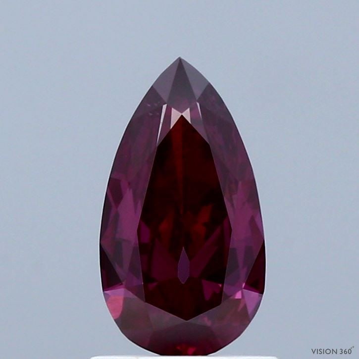 Loose Diamond - PEAR 1.01ct Fancy Deep Pink VS1