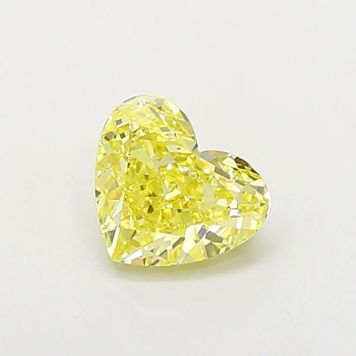 Loose Diamond - HEART 1.41ct Fancy Intense Yellow VS2: Loose Diamond - HEART 1.41ct Fancy Intense Yellow VS2 Source: This is a real non-mined Diamond that has been grown in a lab Shape: HEART Carats: 1.41 Color: Fancy Intense Yellow Certification: IGI Vid