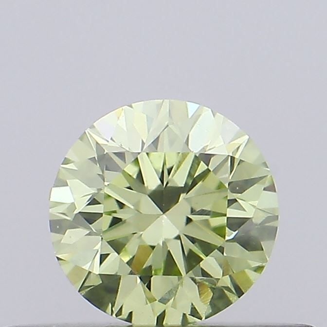 Loose Diamond - ROUND 0.33ct Fancy Green Yellow VS1: Loose Diamond - ROUND 0.33ct Fancy Green Yellow VS1 Source: This is a real non-mined Diamond that has been grown in a lab Shape: ROUND Carats: 0.33 Color: Fancy Green Yellow Certification: IGI Video: