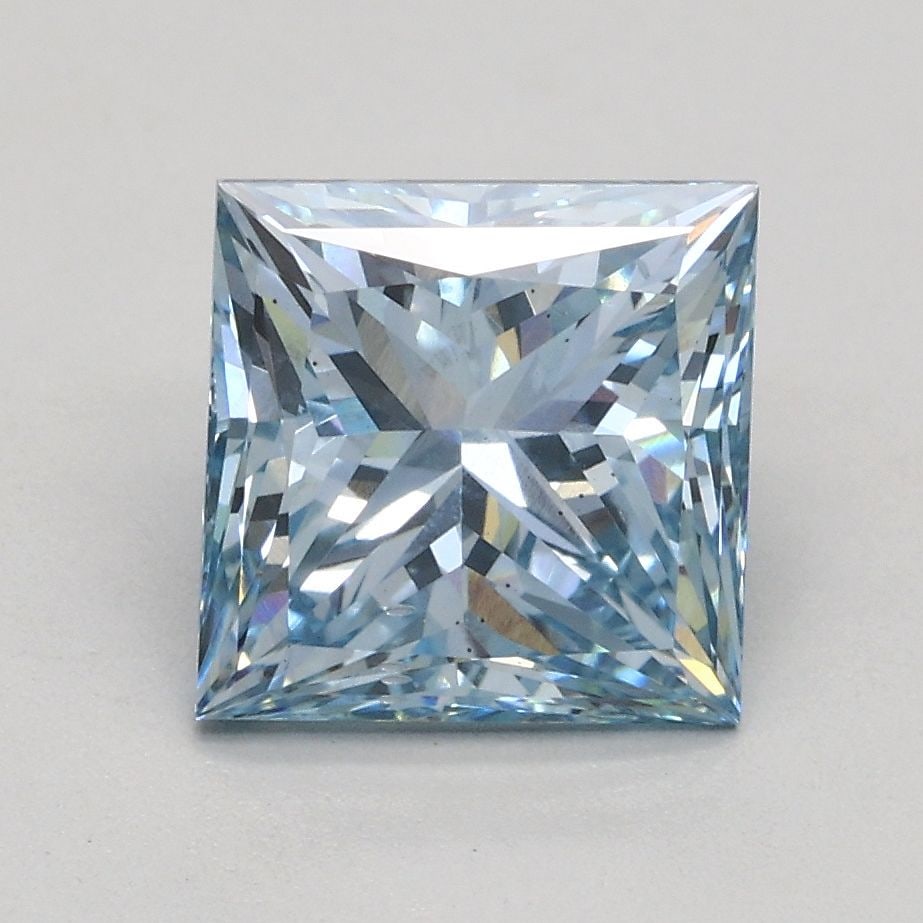 Loose Diamond - PRINCESS 1.8ct Fancy Intense Blue SI1 (1 of 1)