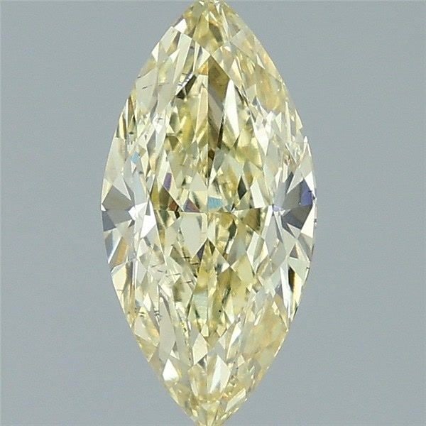 Loose Diamond - MARQUISE 1.58ct Fancy Yellow VS2: Loose Diamond - MARQUISE 1.58ct Fancy Yellow VS2 Source: This is a real non-mined Diamond that has been grown in a lab Shape: MARQUISE Carats: 1.58 Color: Fancy Yellow Certification: IGI Video: