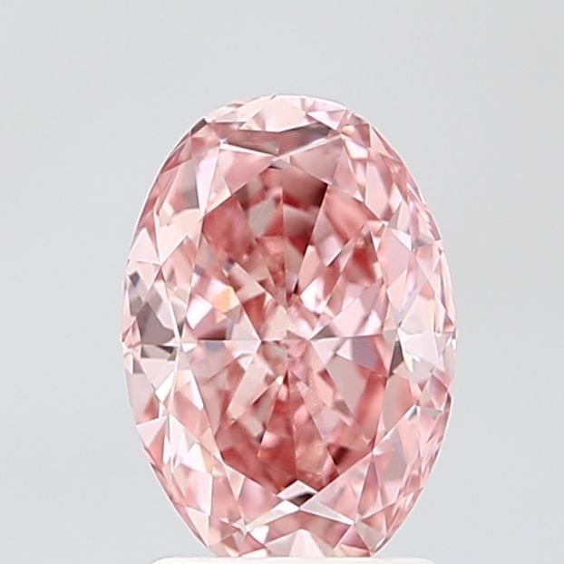 Loose Diamond - OVAL 2.52ct Fancy Vivid Pink VS1: Loose Diamond - OVAL 2.52ct Fancy Vivid Pink VS1 Source: This is a real non-mined Diamond that has been grown in a lab Shape: OVAL Carats: 2.52 Color: Fancy Vivid Pink Certification: NONE Video: