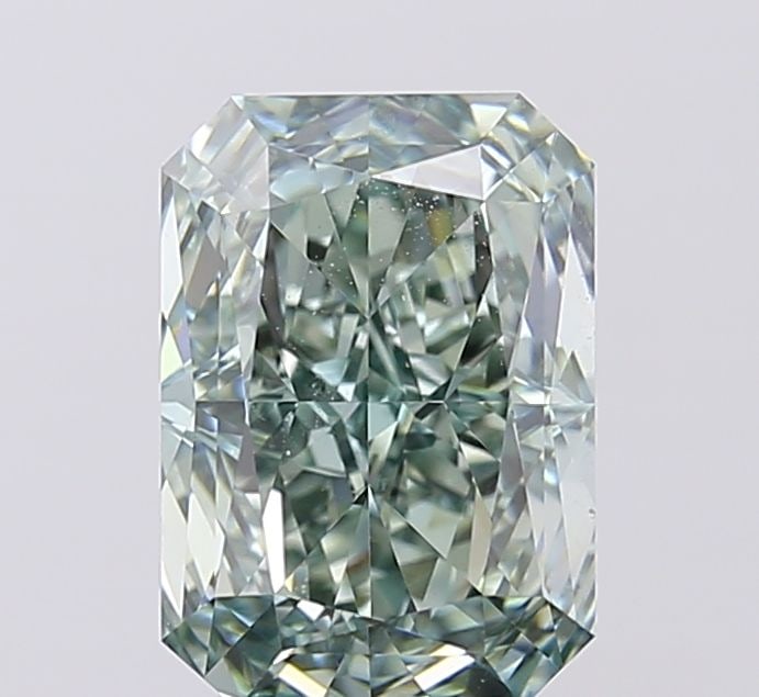 Loose Diamond - RADIANT 3.0ct Fancy Vivid Green VVS2: Loose Diamond - RADIANT 3.0ct Fancy Vivid Green VVS2 Source: This is a real non-mined Diamond that has been grown in a lab Shape: RADIANT Carats: 3.0 Color: Fancy Vivid Green Certification: IGI Video: