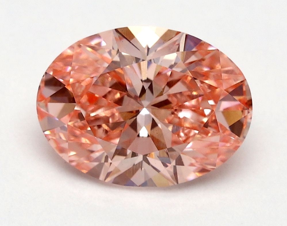 Loose Diamond - OVAL 1.7ct Fancy Vivid Pink VS1: Loose Diamond - OVAL 1.7ct Fancy Vivid Pink VS1 Source: This is a real non-mined Diamond that has been grown in a lab Shape: OVAL Carats: 1.7 Color: Fancy Vivid Pink Certification: IGI Video: